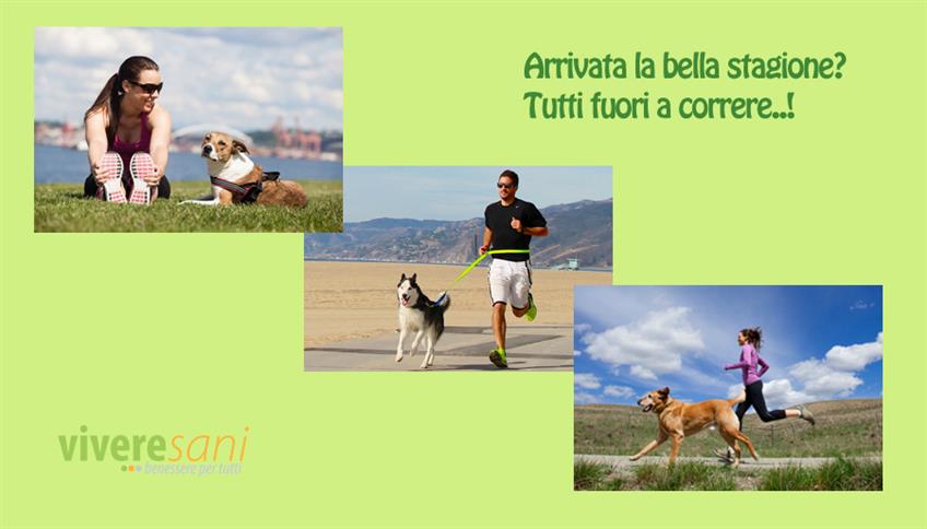 Di corsa con il proprio cane Di corsa con il proprio cane